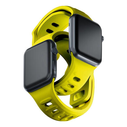 42444549-mm-yellow-3mk-silicone-watch-strap-for-apple