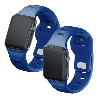 384041-mm-blue-3mk-silicone-watch-strap-for-apple