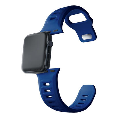 384041-mm-blue-3mk-silicone-watch-strap-for-apple