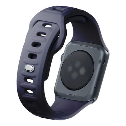 384041-mm-gray-3mk-silicone-watch-strap-for-apple