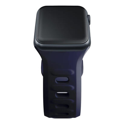 384041-mm-gray-3mk-silicone-watch-strap-for-apple