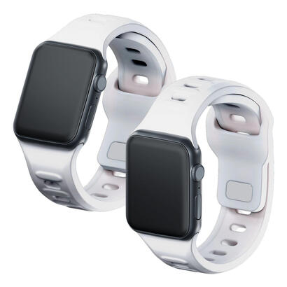 42444549-mm-white-3mk-silicone-watch-strap-for-apple