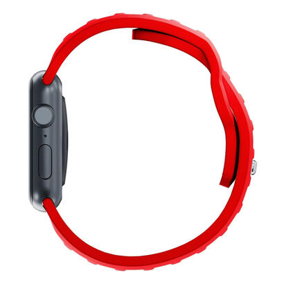 42444549-mm-red-3mk-silicone-watch-strap-for-apple