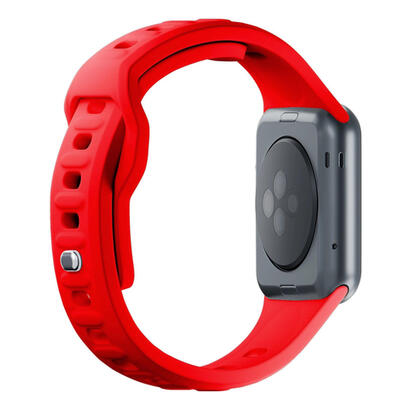 42444549-mm-red-3mk-silicone-watch-strap-for-apple