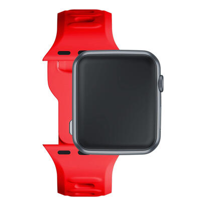 42444549-mm-red-3mk-silicone-watch-strap-for-apple