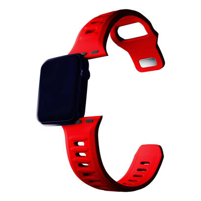 42444549-mm-red-3mk-silicone-watch-strap-for-apple