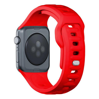 42444549-mm-red-3mk-silicone-watch-strap-for-apple