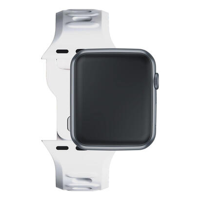 384041-mm-white-3mk-silicone-watch-strap-for-apple