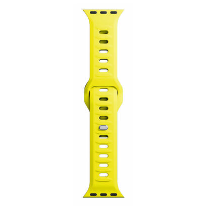 384041-mm-yellow-3mk-silicone-watch-strap-for-apple