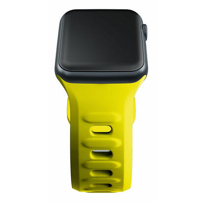 384041-mm-yellow-3mk-silicone-watch-strap-for-apple