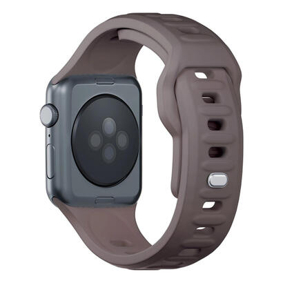 42444549-mm-taupe-3mk-silicone-watch-strap-for-apple