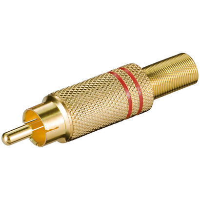 goobay-11280-conector-rca-oro-rojo