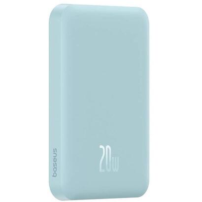 power-bank-mini-5000mah-baseus-compatible-con-magsafe-azul-carga-rapida-20w-y-cable-tipo-c-inlcuido