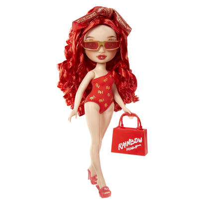 muneca-mga-entertainment-rainbow-high-swim-style-ruby-rojo-507277-euc