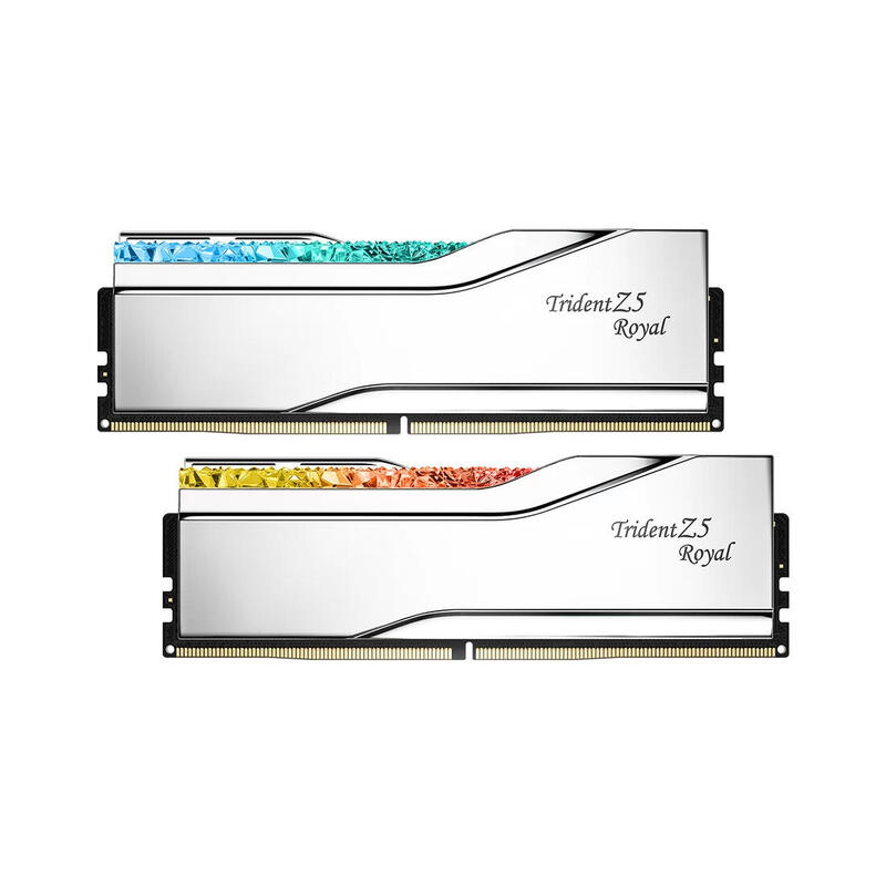 gskill-memoria-32-gb-ddr5-7600-2x-16-gb-kit-dual-plateada-f5-7600j3646g16gx2-tr5s-trident-z5-royal-intel-xmp-f5-7600j3646g16gx2-