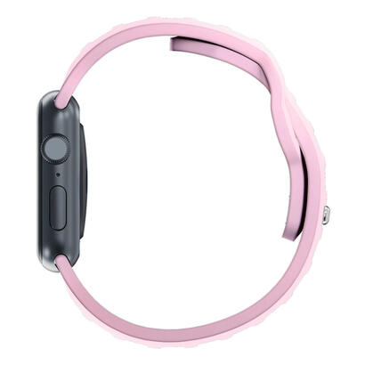 42444549-mm-powder-pink-3mk-silicone-watch-strap-for-apple