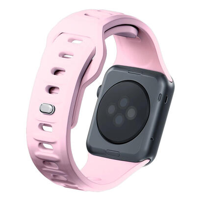 42444549-mm-powder-pink-3mk-silicone-watch-strap-for-apple