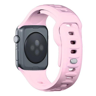 42444549-mm-powder-pink-3mk-silicone-watch-strap-for-apple