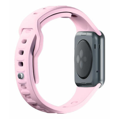 384041-mm-powder-pink-3mk-silicone-watch-strap-for-apple