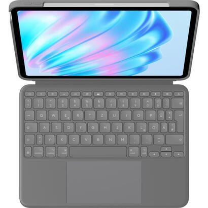 logitech-combo-touch-ipad-air-11-2024-grau-qwertz