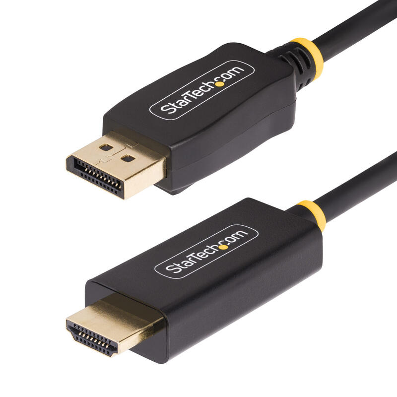 cable-startechcom-33ft-1m-displayport-to-hdmi-adaptador-4k-60hz-with-hdr-dp-to-hdmi-20b-active-video-converter-di