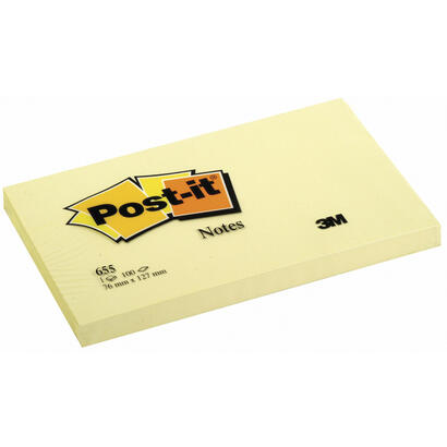 post-it-bloc-de-100-notas-adhesivas-removibles-canary-yellow-76x127mm-papel-con-certificacion-pefc-7100090881-