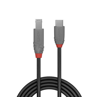 cable-lindy-36665-usb-usb-32-gen-1-31-gen-1-05-m-usb-c-usb-b-negro
