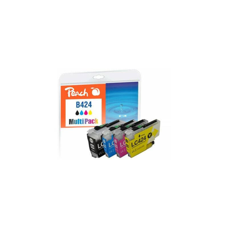 tinta-peach-brother-lc-424-multipack-compatible