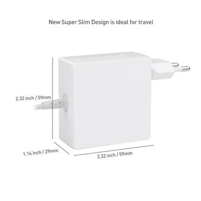 coreparts-mbxusbc-ac0001-w-adaptador-e-inversor-de-corriente-interior-45-w-blanco