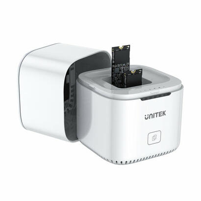 unitek-syncstation-m2-usb-c-to-pcie-nvme-m2-ssd-dual-bay-docking-station-with-offline-clone-s1207a