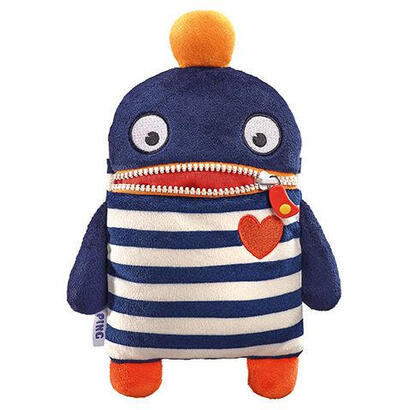 peluche-schmidt-spiele-worry-eater-ping-azul-oscuroblanco-25-cm-42370