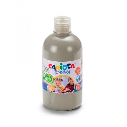 carioca-botella-de-tempera-500ml-superlavable-facil-de-mezclar-alta-opacidad-plata