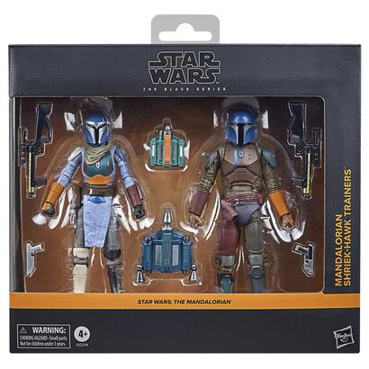 set-2-figuras-hasbro-star-wars-the-black-series-the-mandalorian-shriek-hawk-trainers