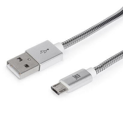 premium-cable-maillon-micro-usb-24-metal-plateado-1m