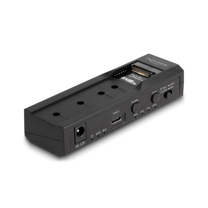 delock-64252-convertidor-usb-type-c-para-1-x-ssd-m2-nvme-1-x-sata-ssd-hdd-con-funcion-de-clonacion