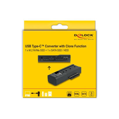 delock-64252-convertidor-usb-type-c-para-1-x-ssd-m2-nvme-1-x-sata-ssd-hdd-con-funcion-de-clonacion
