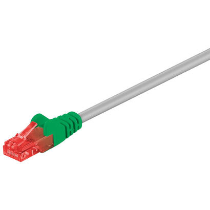 goobay-68471-cable-de-red-verde-gris-1-m-cat6-uutp-utp