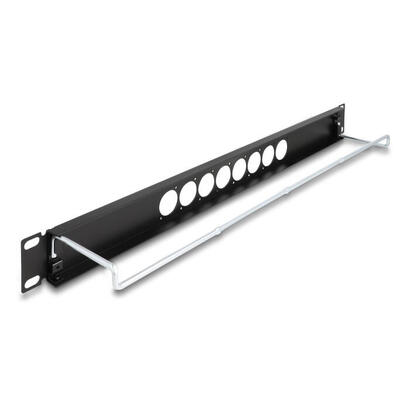 delock-67060-patchpanel-tipo-d-de-19-con-alivio-de-tension-central-de-8-puertos-1u-negro
