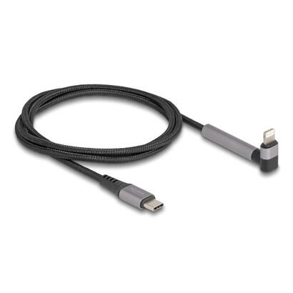delock-85405-cable-de-datos-y-carga-usb-type-c-a-lightning-para-iphone-ipad-ipod-acodado-con-funcion-de-soporte-negro-15-m-mfi