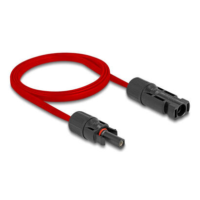 delock-dl4-solar-flachbandcable-mecker-hchse-1m-rojo