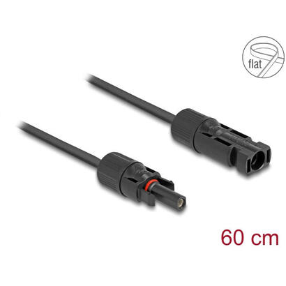 delock-dl4-solar-flachbandcable-mecker-hchse-60cm-negro