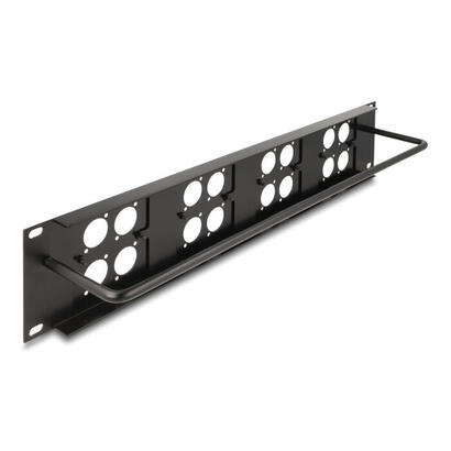 delock-88195-patchpanel-tipo-d-de-19-con-4-placas-tipo-d-de-86-x-86-mm-y-4-puertos-2u-negras