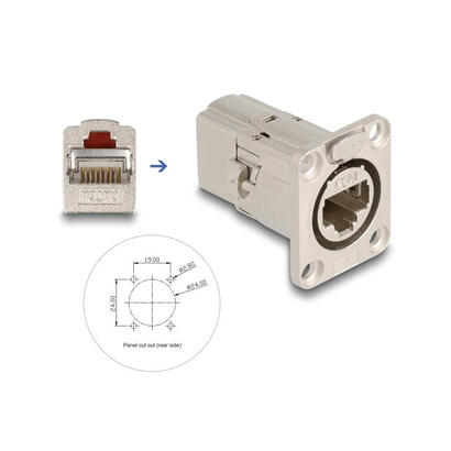 delock-67062-conector-empotrable-rj45-tipo-d-cat6a-stp-metal