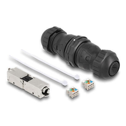 delock-67045-cable-conector-lsa-a-lsa-cat6a-ip68-resistente-al-polvo-y-al-agua-negro