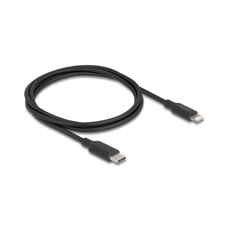 delock-85410-cable-de-carga-y-datos-delgado-usb-type-c-a-lightning-para-iphone-ipad-ipod-negro-1-m-mfi