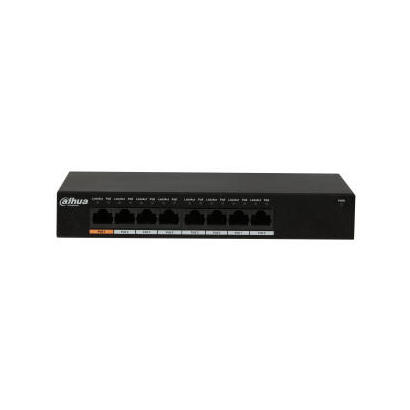 dahua-pfs3008-8gt-96-switch-poe-20-8-puertos-gigabit-96w-nomanejable-layer2