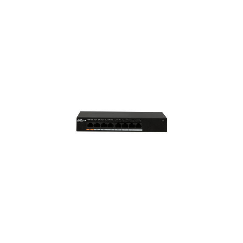dahua-pfs3008-8gt-96-switch-poe-20-8-puertos-gigabit-96w-nomanejable-layer2