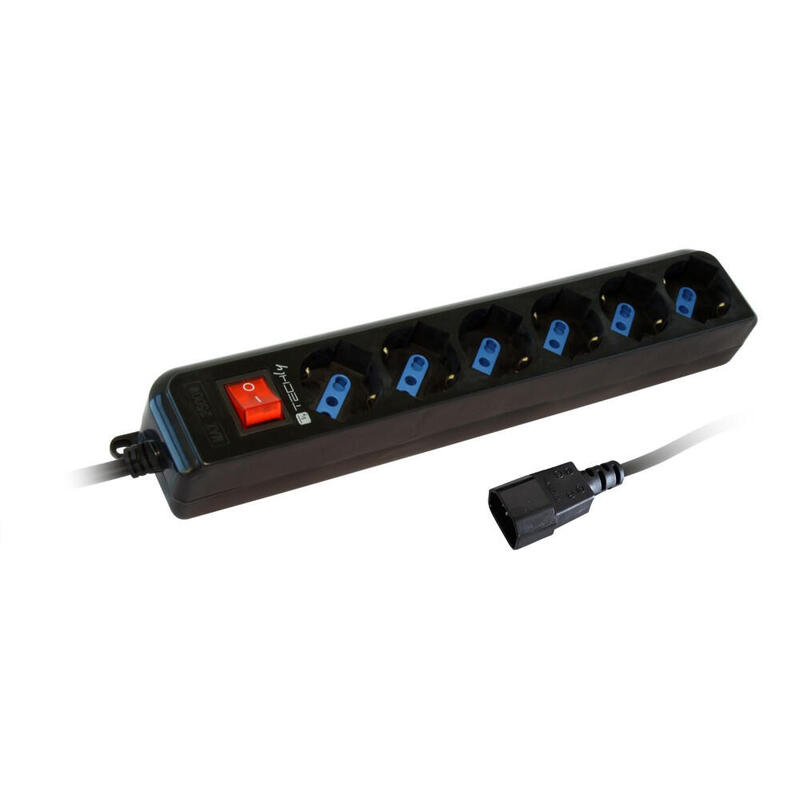 regleta-techly-300415-ups-power-strip-with-6-sockets-15m-black regleta-techly-300415-ups-power-strip-with-6-sockets-15m-black
