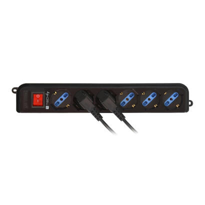 regleta-techly-300415-ups-power-strip-with-6-sockets-15m-black