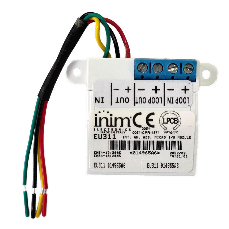 inim-eu311-micromodulo-de-entradasalida-con-aislador-incorporado